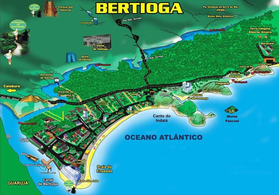 Magnifica Casa Praia Bertioga Guaratuba Sun House المظهر الخارجي الصورة