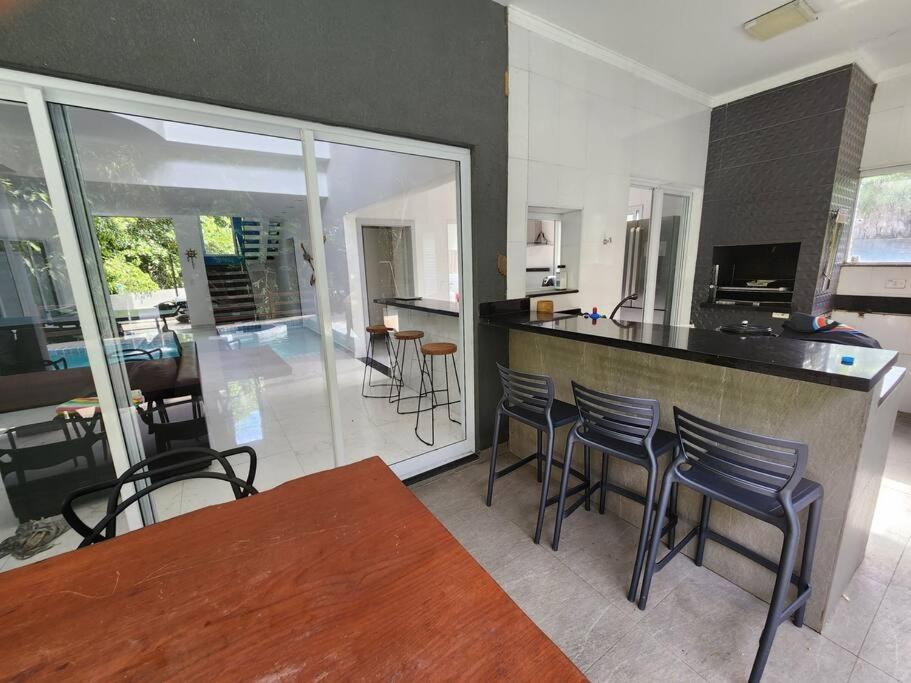 Magnifica Casa Praia Bertioga Guaratuba Sun House المظهر الخارجي الصورة