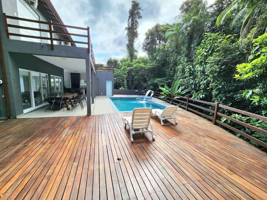 Magnifica Casa Praia Bertioga Guaratuba Sun House المظهر الخارجي الصورة