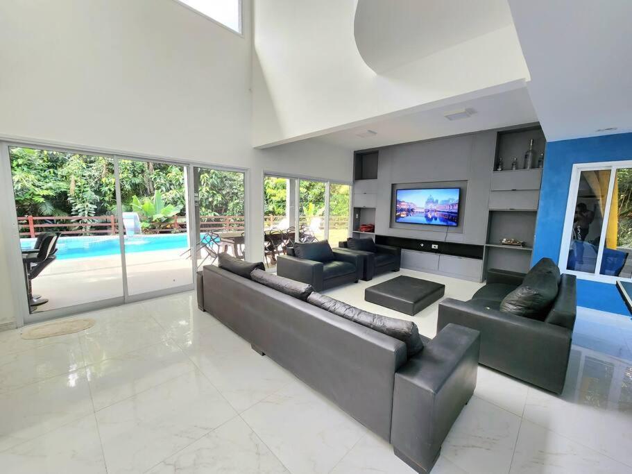 Magnifica Casa Praia Bertioga Guaratuba Sun House المظهر الخارجي الصورة