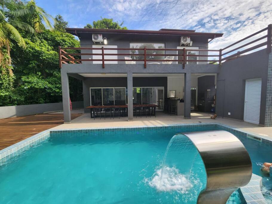 Magnifica Casa Praia Bertioga Guaratuba Sun House المظهر الخارجي الصورة
